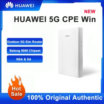 Odklenjena Huawei 5G CPE ZMAGO H312-371 Prostem Usmerjevalnik GE Lan Port Balong 5000 NSA SA 4G/5G CPE Modem Usmerjevalnik Nepremočljiva Podpora POE