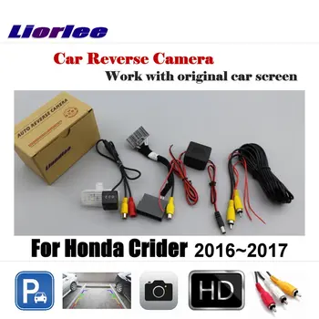Za Honda Crider Obdobje 2013-2018 Avto Pogled od Zadaj Rearview Camera Nazaj Vzvratno Parkiranje HD CCD OEM CAM