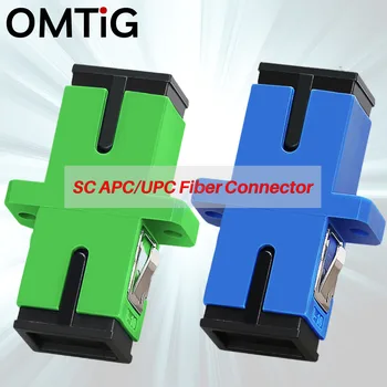 10/50/100/200/500pcs/veliko svjetlovodni Priključek Tok SC APC UPC SM Prirobnica Singlemode Simplex Spojka Brezplačna Dostava