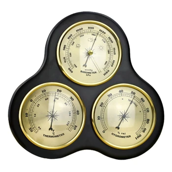 Stenske Gospodinjski Barometer Termometer, Higrometer Vremenske Postaje Visi Nobena Baterija Ne Zahteva Domov Weath
