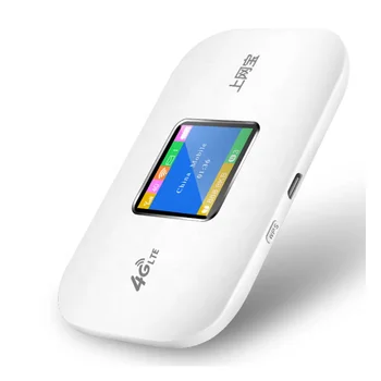 Nov Barvni Zaslon Inteligentni Prenosni WiFi z Režo za Kartico SIM 4G Univerzalni Brezžični Usmerjevalnik Za Celotno Omrežje