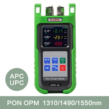 Optični PON Moči Meter Komshine 1310 1490 1550nm Medidor de potencia optico PON Omrežja Tester Z APC ali UPC Priključek