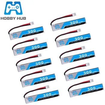 Hobi Hub 1S 300mAh 3.8 PROTI 30C/60C LiHV Lipo Baterije PH2.0 Plug za UK65 US65 Mobula7 Hlastač, 65S Brnenje