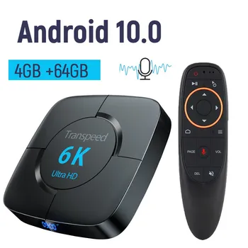 Android 10.0 TV BOX 6K Allwinner H616 Glasovni Pomočnik 3D, 4K 1080P Video, TV-sprejemnik, Wifi 2.4 G&5.8 G TV BOX Set top BOX za Najboljše