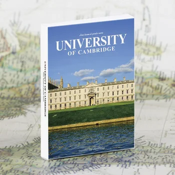 30 Listov/set Cambridge Razglednic, angleščina Razglednice, Univerza v Spominsko Kartico Dekorativne Stenske Nalepke