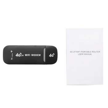 4G USB Modem, WiFi Usmerjevalnik USB Ključ 150Mbps s Kartice SIM Slot Avto Brezžične dostopne točke Žep za Mobilne naprave