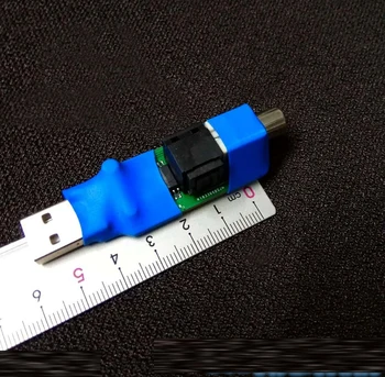 USB na digitalni koaksialni optični izhod USB na SPDIF Za USB Z DAC vhod Dekoder Odbor WIN7 WIN10 TELEFON LINUX 16-bitni/48 khz