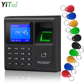 YiToo F30 Prstnih Udeležba Pralni RFID Tipkovnico za Nadzor Dostopa Električna Ura Diktafon Podatkovni Upravljanje s Ključi