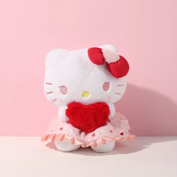 Anime Kawaii Sanrioed Hello Kitty Kuromi Cinnamoroll Plišastih Lutke Soba Okrasni Vzglavnik Igrača Dekle Otrok Rojstni Dan, Valentinovo Darilo