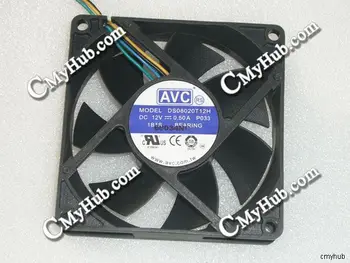 Za AVC DS08020T12H P033 DC12V 0.50 A 8020 8 CM 80 mm 80x80x20mm 5Pin Hladilni Ventilator