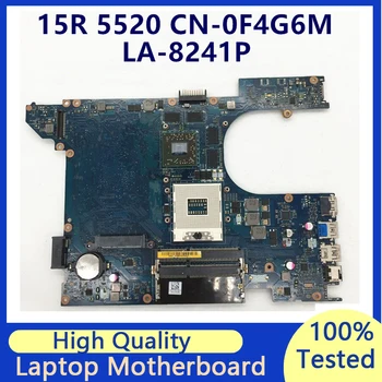 CN-0F4G6M 0F4G6M F4G6M Mainboard Za Dell 5520 3560 7520 LA-8241P Prenosni računalnik z Matično ploščo HD7600M SLJ8C 100% Polno Preizkušen, ki Delajo Dobro