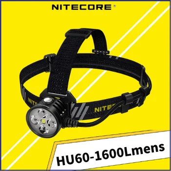 NITECORE HU60 USB Powered Elit Žaromet 1600 lumnov Brezžične Elektronske Poudarkom Žarometi Z Daljinskim upravljalnikom Manžeta