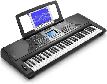POLETNIH RAZPRODAJ POPUST NA UKVARJA PSR S975 61-KeyPiano Digitalni Klavir Prenosni Digitalni Kitajska Tipkovnica Klavirja Črni Pokrov W/ A