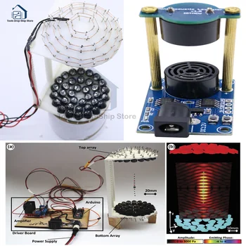 Ultrazvočno Jogijske za Vgradnjo DIY Ultrazvočni Senzor Akustični Levitator Vzmetenje Ultrazvočno Vzmetenje Učni Komplet za Znanost Exp