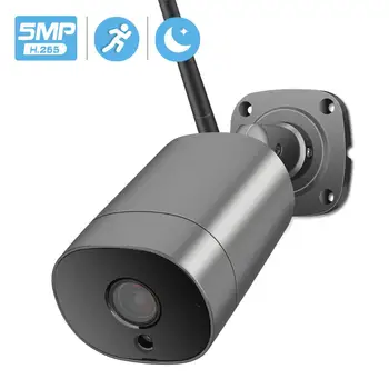5MP WIFI IP Kamera Zunanja ONVIF P2P ir Nočno Vizijo Varnosti CCTV Kamere, Avdio AI Človekovih Opozorilo 1080P 3MP Brezžične Kamere