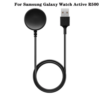 cargador de smartwatch Za Samsung Galaxy Watch Aktivno R500 caricatore smartwatch Pametno Gledati Brezžični Polnilnik, Kabel za polnjenje