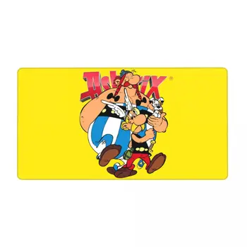 Asterix In Obelix Gaming Miška Ploščica Tipkovnica Desk Mat Velike Gume Mousepad za Računalnik