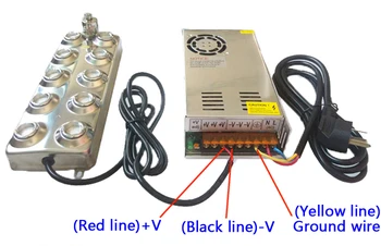 Komercialni Ultrazvočno Megle Maker Gospodinjskih Električnih Fogger 10 Glavo Vlažilnik 4,5 kg/H Ultrazvočni Razpršilo CL-10D48-2