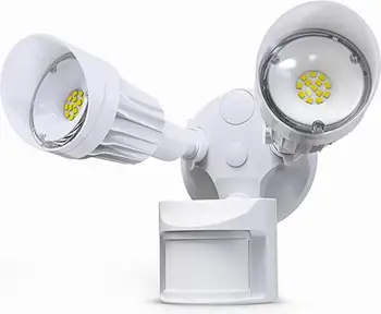 JJC LED Varnostne Luči, Senzor Gibanja Poplavnih Svetlobo na Prostem Stalnica 2000LM 20W IP65 Vodotesen 5000K Dnevna svetloba Bela ETL, ki so Navedene