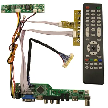 Nov Komplet M215HW02 V0 / M215HW03 V1 / M215HW01 VB / M215HGE-L10 / T215HVN01.0 TV+HDMI+VGA+AV+USB LCD LED Zaslon Controller Board
