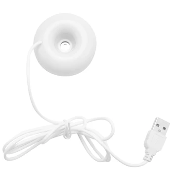 Bela krof vlažilnik usb office desktop mini vlažilnik prenosni ustvarjalne zraka čistilec bela
