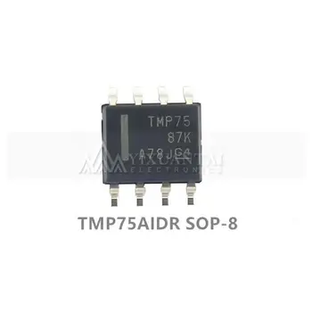 10pcs/Veliko TMP75AIDR Temp Sensor Digital Serial (2-Žična, I2C, SMBus) 8-Pin SOIC T/R Nova