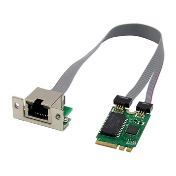Mini PCIE Network Card RTL8111F M. 2 A+E Gigabit Ethernet Kartice ena Vrata priključek RJ45 Ethernet mrežne Kartice