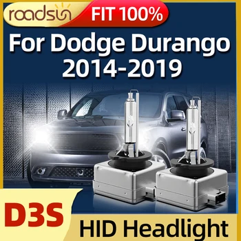 Roadsun 2PCS 35W Xenon HID Žarnica D3S 6000K Avtomobilskih Žarometov Lučka Za Dodge Durango 2014 2015 2016 2017 2018 2019