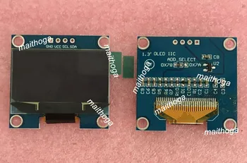 IPS 1.3 palčni 4PIN Bela/Modra Zaslon OLED s Adapter svet SSD1306 SH1106 Pogon IC 128*64 IIC Vmesnik