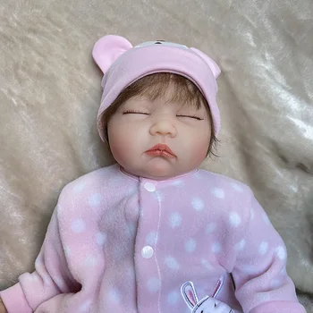 55 cm Newborn Baby Preporod Lutka Baby Doll 22 Palčni Realni Real Babe Lutka Otroci Darilo za Rojstni dan Prerojeni Bebe Lutka