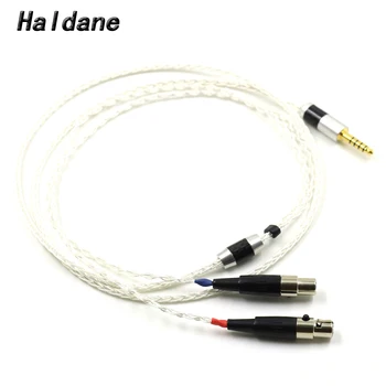 Haldane HIFI SilverComet High-end Tajvan 7N Litz OCC Slušalka Zamenjajte Nadgradnjo Kabel za Audeze LCD 3 LCD-2 LCD2 LCD-4 Slušalke