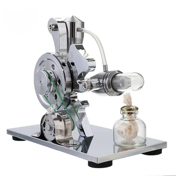 Stirling Motor Model Znanost Eksperiment Fizika Preizkus Igrače, En Valj, Generator Visoke Ogledalo Svetlobe Model Igrača