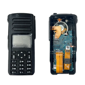 Compalete Stanovanj Primeru W/ Zvočnik Za XPR7550e DGP8550e dvosmerni Radijski Z LCD & Tipkovnica Tipkovnica