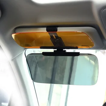-2146 Avto Dvojni Stranski Anti-Glare Bleščečih Buljiti Vožnje Ogledalo Sonce Ščitniki