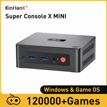 Beelink Super Konzolo X Mini KinHank Retro Video Igra Konzola s 85+ Emulators 120000 Igre za ARKADNE/MAME/DC/SS Igra, Igralec