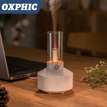 OXPHIC Difuzor Eteričnih Olj, za Domače Naprave Retro Sveče Žarnice Vlažilnik Sveča, Luč Parfum Vonj Difuzor za Darila