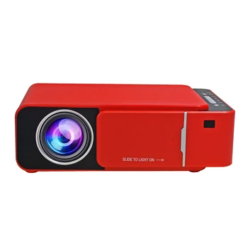 T6 projektor Vroče prodajo WiFi LED Projektor za Domači Kino 3000 Lumnov Materni 1280*720P Full HD Prenosni Led T6 4k mini Projektor