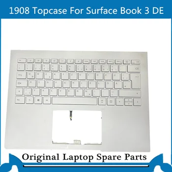 Original za Microsoft Surface Knjiga 3 1900 1908 Topcase s Tipkovnico 13.5 palčni GER DE