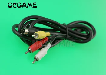 OCGAME Vroče Prodajo Visoko Kakovostnih 6 1800mm Retro-bit AV RCA Audio Video Kabel Sega Genesis 2 3 II III Povezavo Kabel 30pcs/veliko