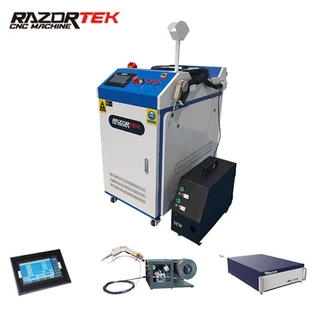 Razortek 3 v 1 laser varjenje, rezanje čiščenje stroj prenosni laserski odstranjevalec rje