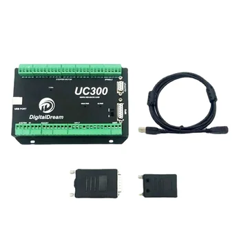 UC300 Mach3 CNC Krmilnik USB 4/6 Osni Nadzor Gibanja Kartico NVUM Nadgradili za CNC Usmerjevalnik Rezkalni Stroj