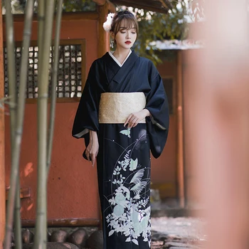 Na japonskem Slogu Tradicionalne Poletne Yukata Žensk Cosplay Nositi Lepe Počitnice Kimono kopalni plašč Fotografije Oblačil