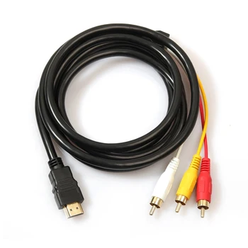 HDMI 3 RCA kabel HDMI Moški-3 RCA NAPAJALNIK Kabel usb Kabel, Napajalnik Kabel usb Kabel, Oddajnik Ni Signala Pretvorbo Funkcija