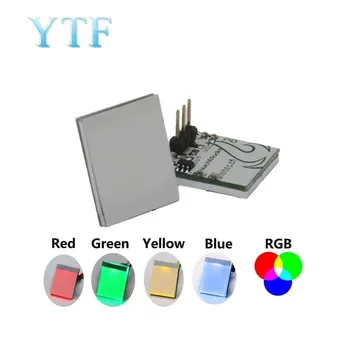 Zelena Modra Rdeča Rumena Barva RGB Kapacitivni zaslon na dotik vklop gumb modul 2.7 PROTI-6V modul anti-motenje je močno HTTM serije