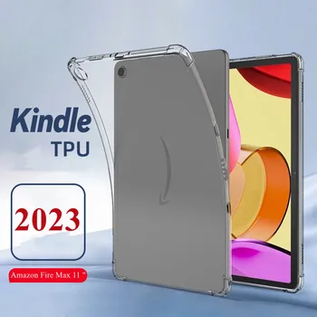Za Amazon Ogenj Max 11 inch 2023 Ultra Tanek Prozoren Zaščitna torbica za Amazon Ogenj Max 11 Tablet 2023 Sprosti Funda