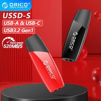 ORICO Nov Trend USSD ssd U Disk 520MB/S Visoke Hitrosti Mobilnega SSD Pogon Pero Tip C 1TB 512GB 128GB 256GB USB Flash Diski