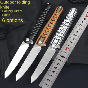 Kampiranje Gorsko Plezanje na Prostem Folding Nož Mini Prenosni Ustvarjalne Nož 8CR Sadje Nož Taktične Vojaške