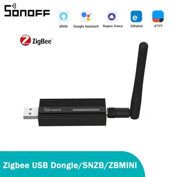 SONOFF ZBDongle-Plus 3.0 USB Ključ Univerzalni ZigBee Prehod Preko ZHA Ali Zigbee2MQTT Podporo SONOFF ZBMINI S26ZBR2 SNZB