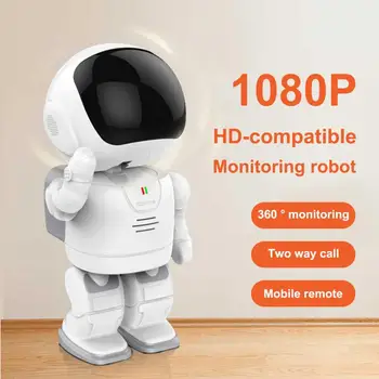 Najbolje Prodajan A180 IP Kamera HD-združljiv 1080P Astronavt Obliko 2MP Plug Igrajo WiFi nadzorna Kamera za Dom Dropshipping