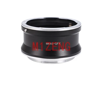 M645-GFX adapter ring za m645 Mamiya 645 Objektiv za FUJIFILM fuji GFX gori GFX50S GFX50R gfx100 Srednje Oblika kamere